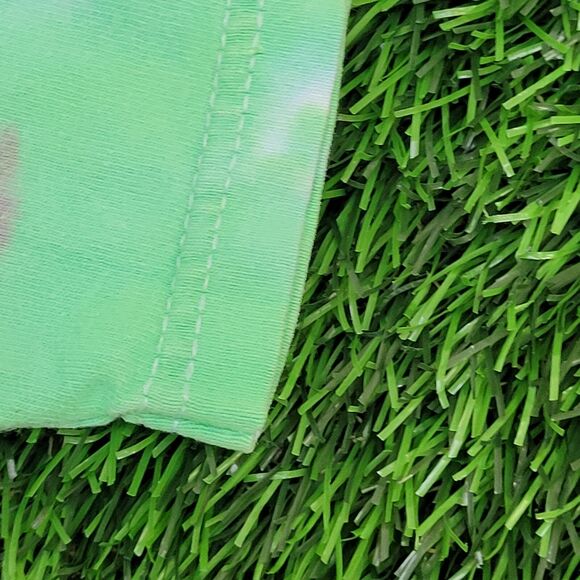 Panama City Tie-Dye Shirt Medium 20x26 Green Peace-&-Love - Picture 11 of 12